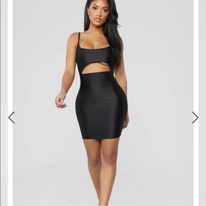 Cut out front mini dress NWT